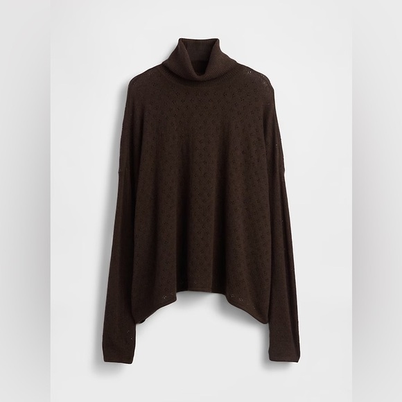 GAP Sweaters - Oversized Pointelle Turtleneck